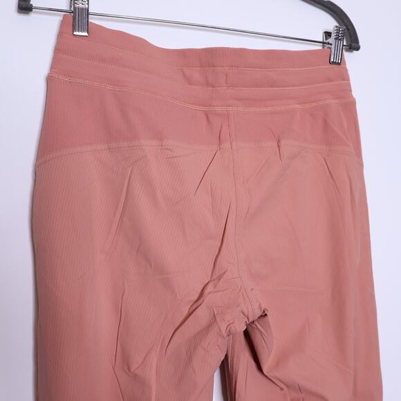 LULULEMON Dance Studio Mid-Rise Lined Jogger Pink Savannah Stretch Women's 6 - Picture 6 of 9